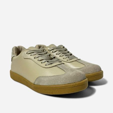 ZAPATILLA PURO CUERO 1165 - MARIBÚ 38 Beige