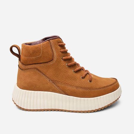 BOTINES MARIBU PURO CUERO 1072 38 Miel