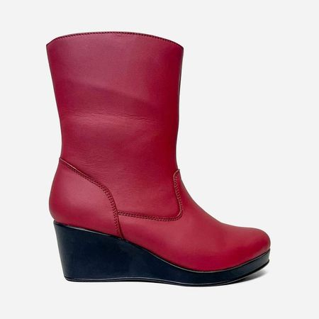 BOTAS PURO CUERO MARIBU 585 39 Vino