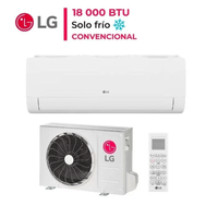 Aire Acondicionado LG 18000 BTU Frio Solo On Off