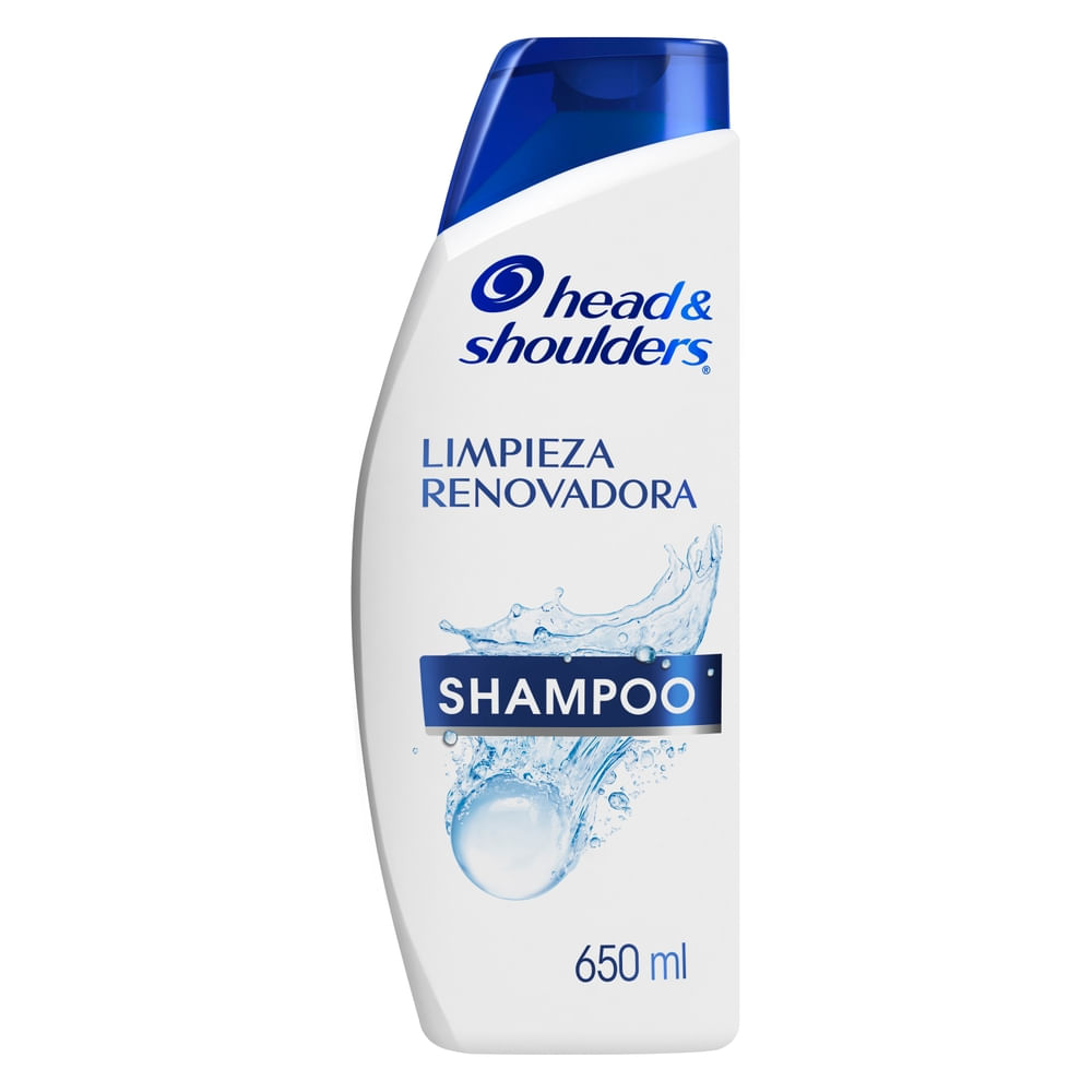 Shampoo HEAD & SHOULDERS Limpieza Renovadora Control Caspa Botella 650ml