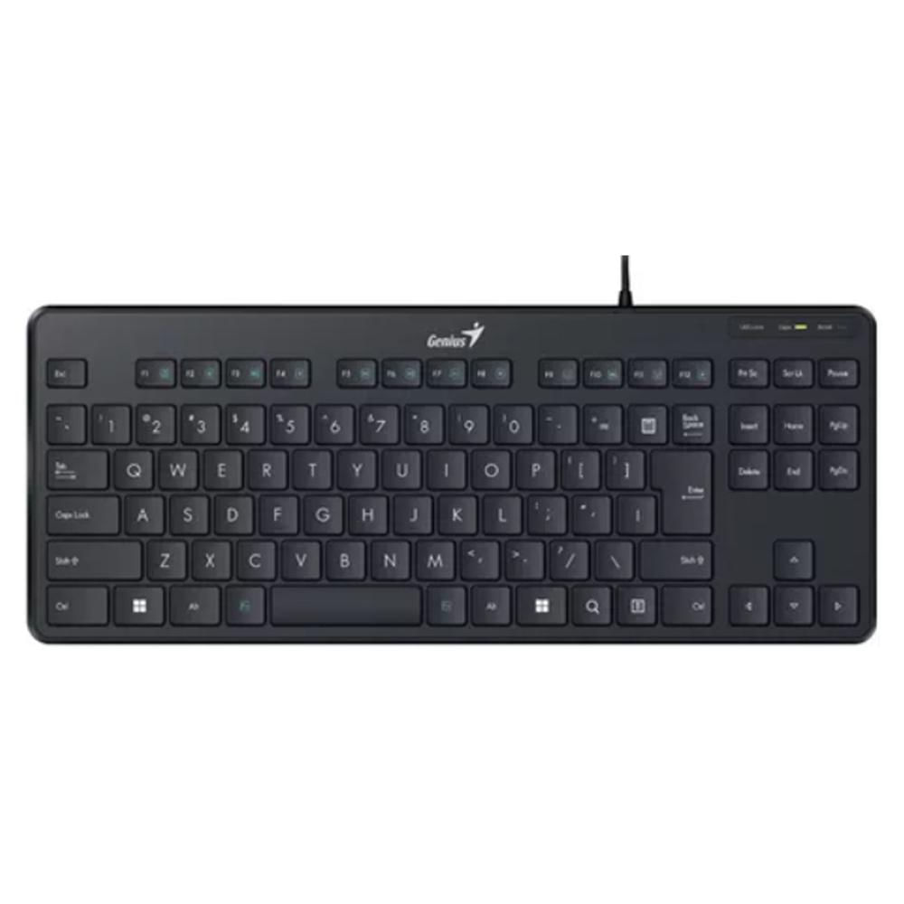 TECLADO GENIUS TKL LUXEMATE 110 USB MULTIMEDIA SP BLACK