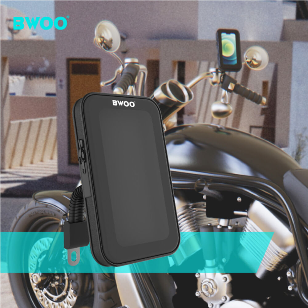SOPORTE DE CELULALR PARA MOTO BICICLETA 360 BO-ZJ111 BWOO