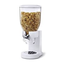 Dispensador De Cereales Blanco Duradero Multiusos Organizador