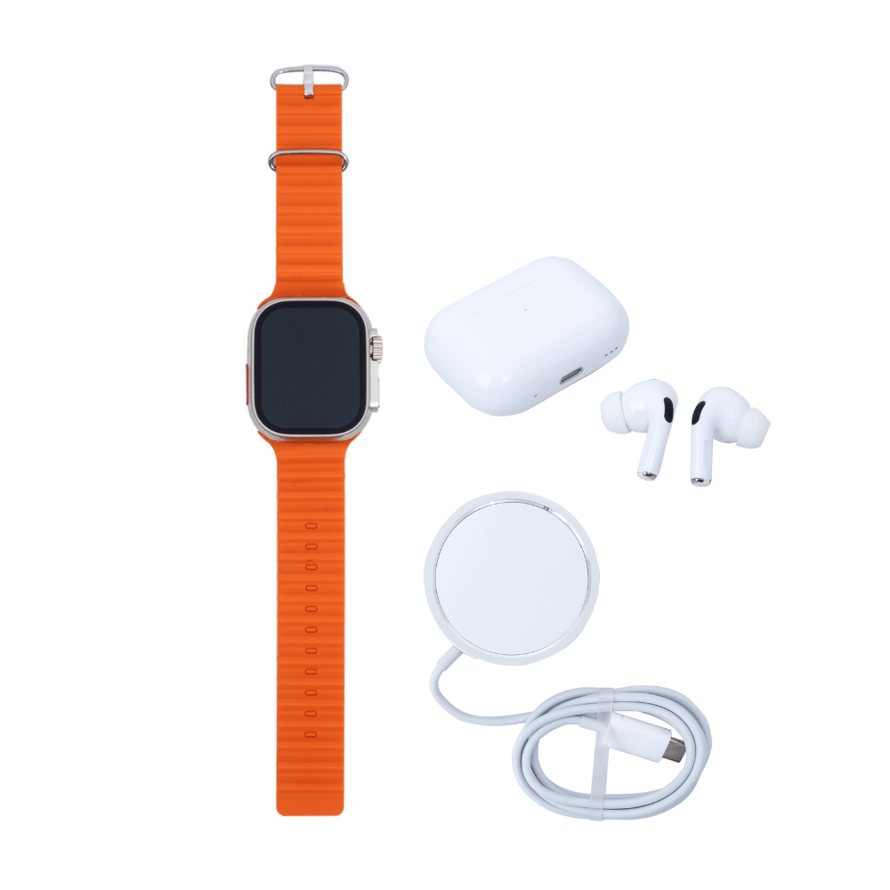 Combo Smartwatch + Audifonos Tws Somostel