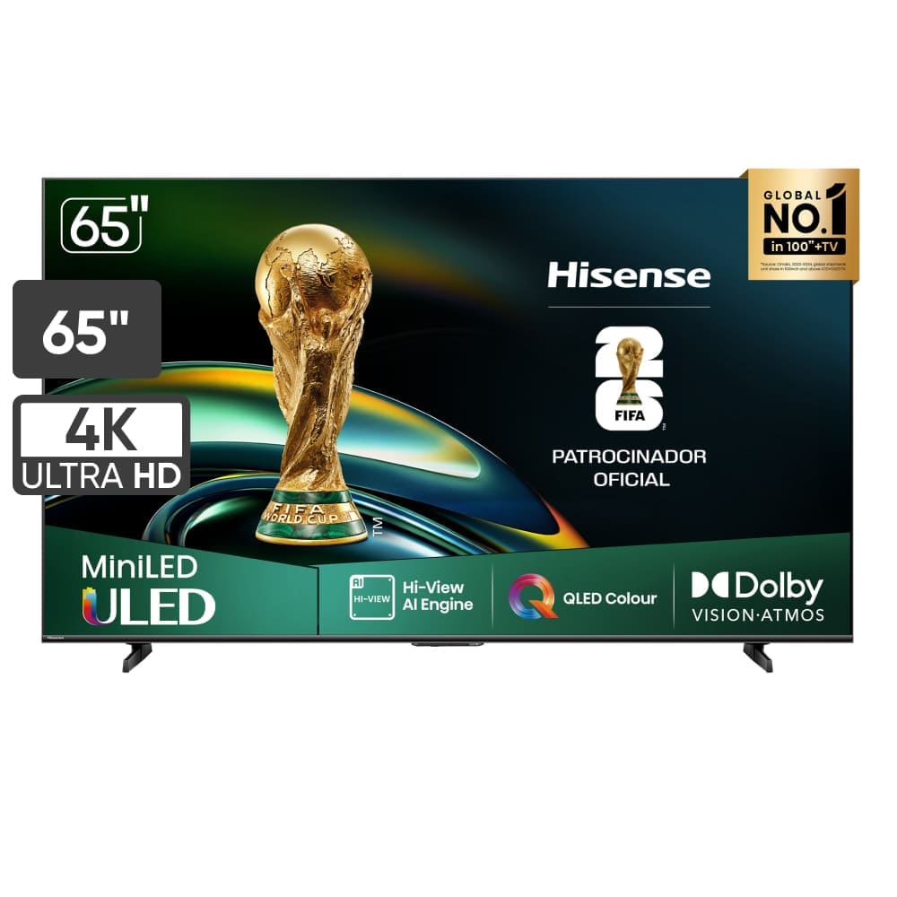 Televisor HISENSE Mini LED ""65 UHD 4K Smart TV 65U6QV
