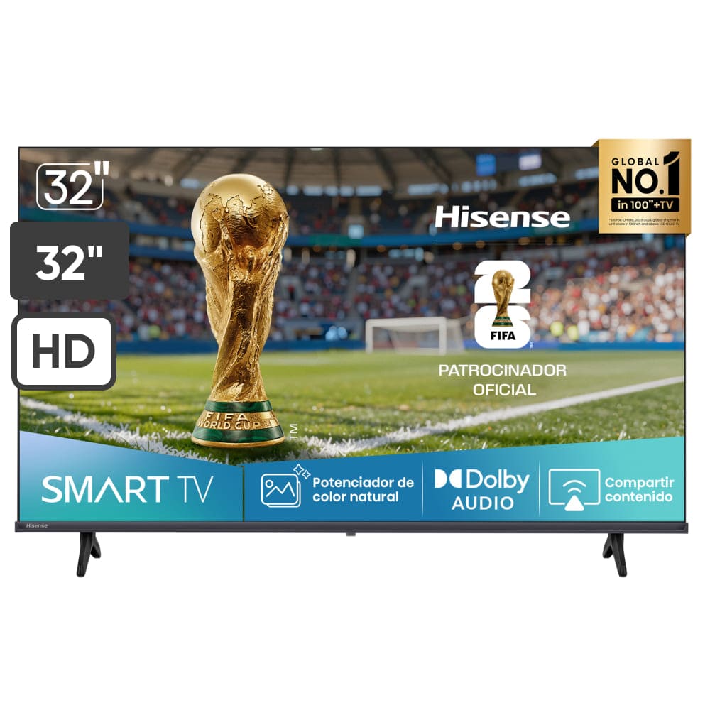 Televisor HISENSE LED 32"" HD Smart TV 32A4NV