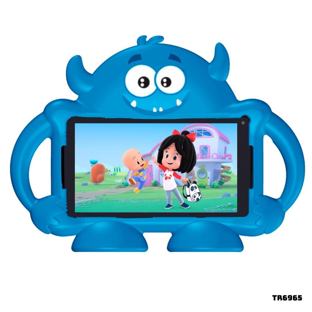 TABLET PARA NIÑOS ADVANCE PRIME 7 PULGADAS 2GB RAM 32GB ROM - TR6965 + CASE ALIEN AZUL