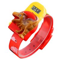 Reloj Skmei 1468 Dinosaurio Rojo Correa Silicona Talla única