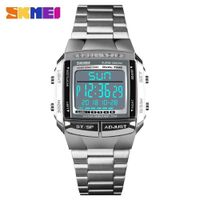 Reloj Skmei 1381 Plateado Correa Acero. Plateado Talla única