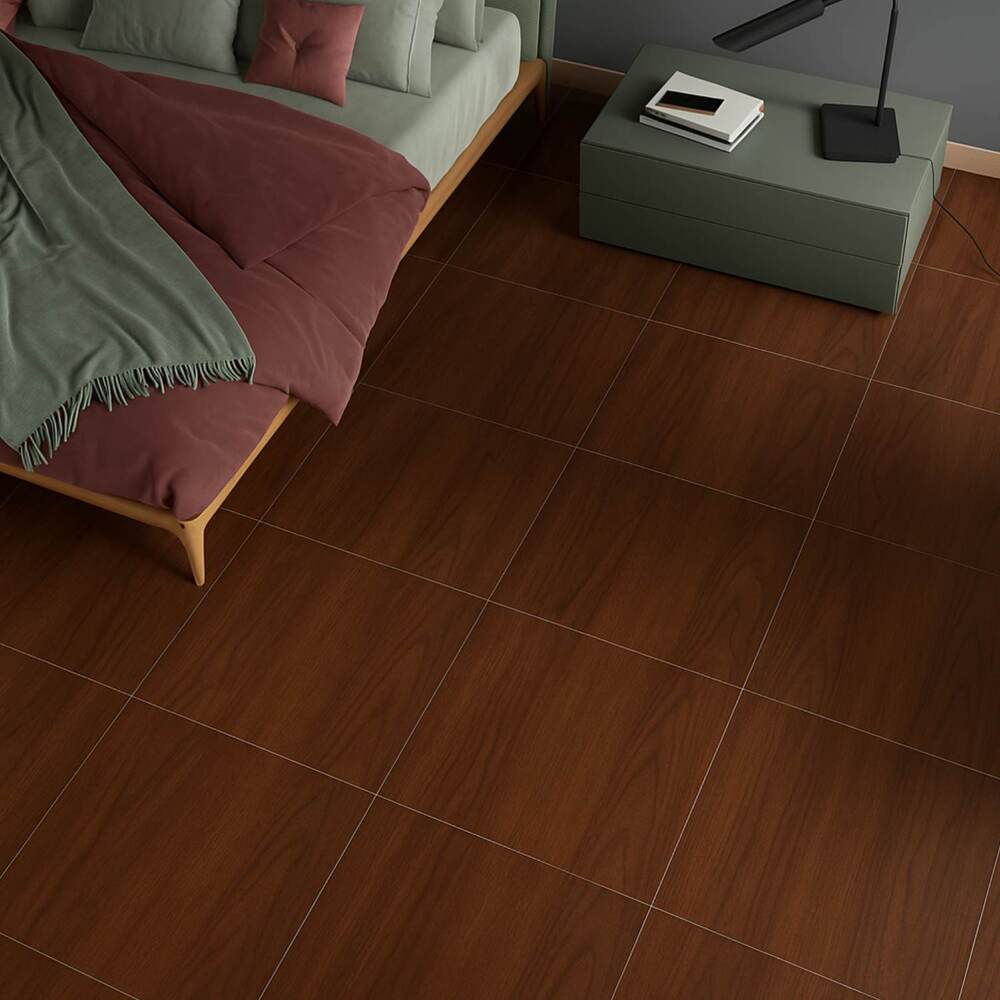 Piso Cerámico Maderado Native Café 60x60cm 2.50m2 San Lorenzo