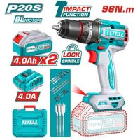 Taladro Atornillador Percutor Brushless 96Nm 20v- TIDLI20968
