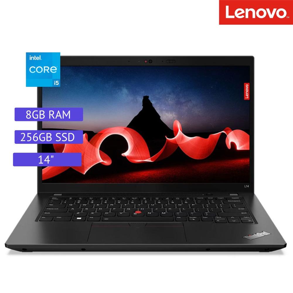 Laptop Semi Nueva Lenovo ThinkPad L14 - Core i5 10ª Gen - 8GB RAM - 256GB SSD - 14""