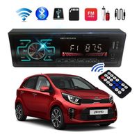 Auto radio fm bluetooth radio para autoradio carro usb rca led
