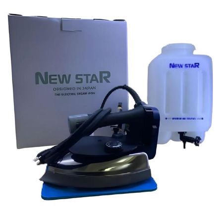 Plancha a Vapor Silver New Star Pesada Industrial 300L de 1300 W