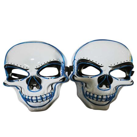 Dos Mascara de Halloween Cosplay Scary Mask