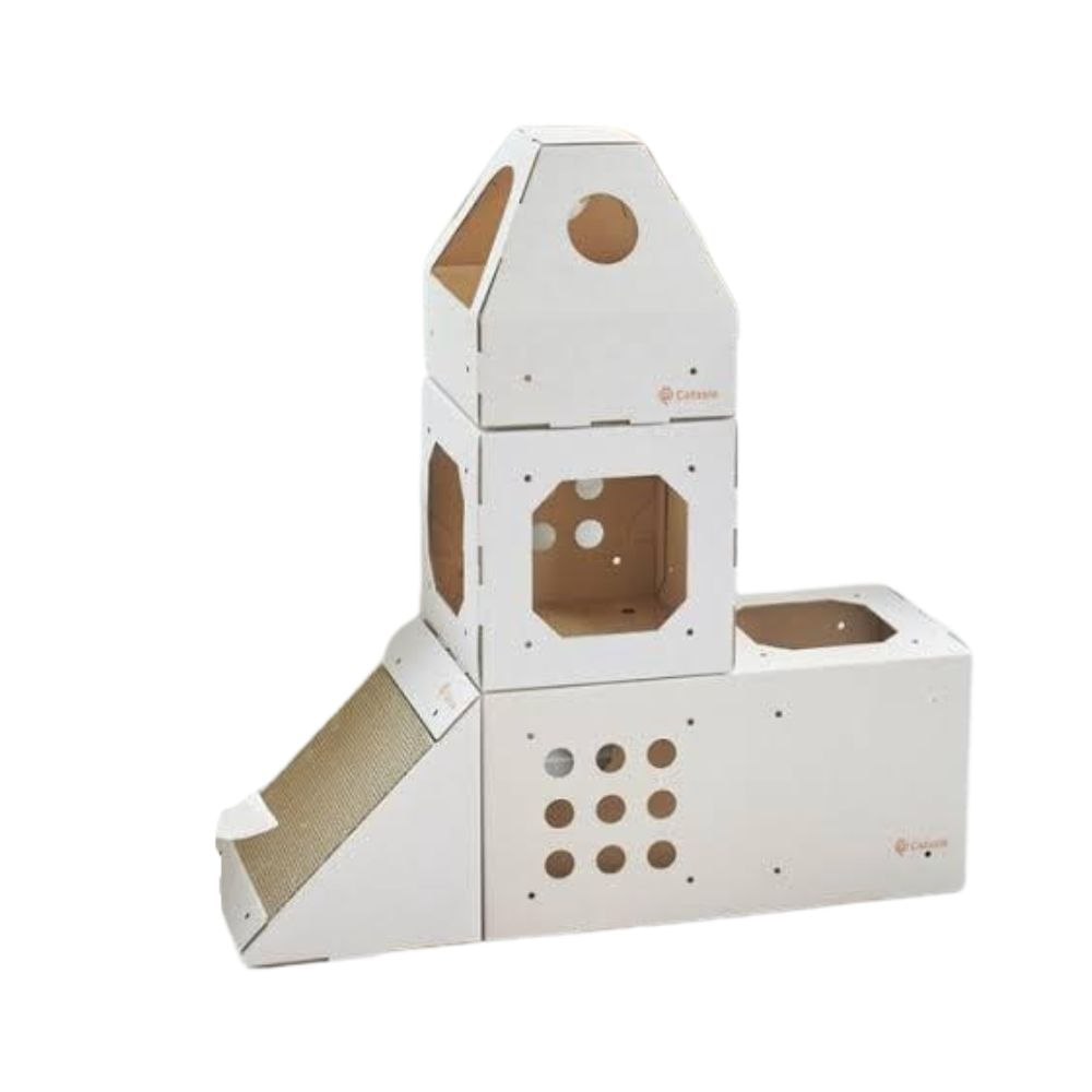 CASA MODULAR DE JUEGOS PARA GATOS CATSSLE