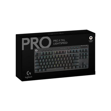 Teclado Gamer Logitech PRO X TKL Lightspeed  Black WIFI