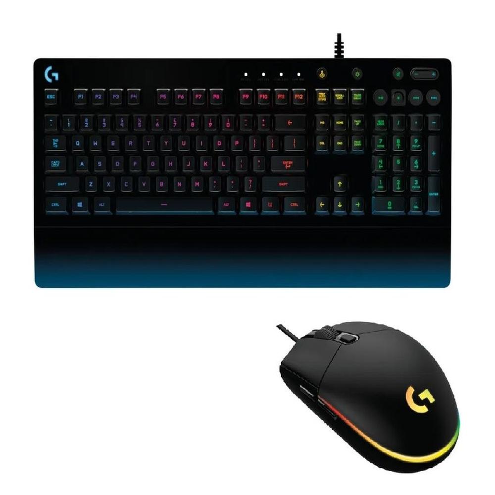 Kit De Teclado Y Mouse Gamer Logitech G213 + G203