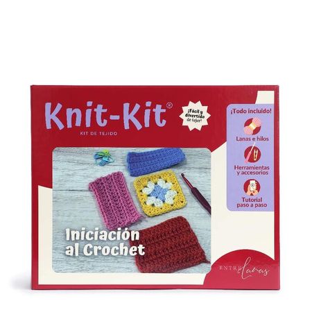 Kit de Tejido Iniciacion al Crochet