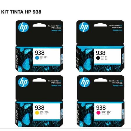 Kit De 4 Cartuchos Hp 938 ORIGINAL para HP9730 9730