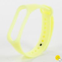 Correa reactiva de silicona Mi Band 5 y 6- AMARILLO