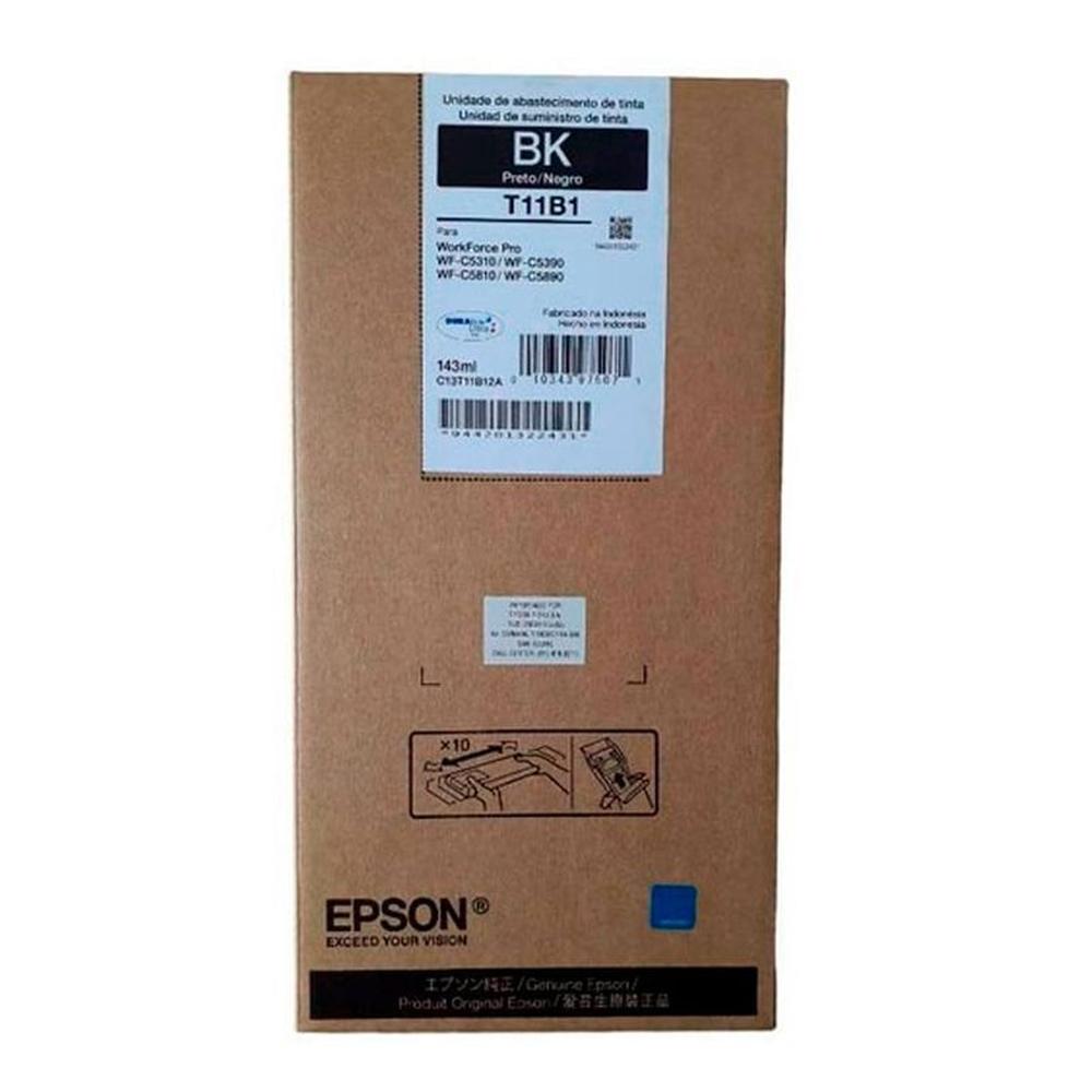 Tinta Epson T11B120 Negro XL WF C5810 C5890 10K Páginas