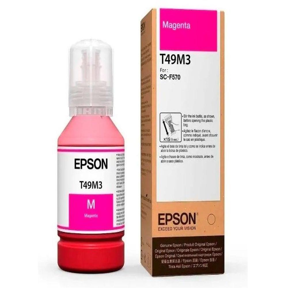 TINTA DE SUBLIMACION ORIGINAL EPSON T49M3 MAGENTA