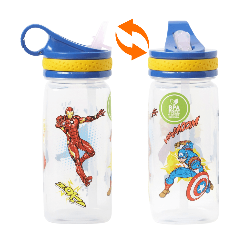 Botella Cuadrada Avengers Disney