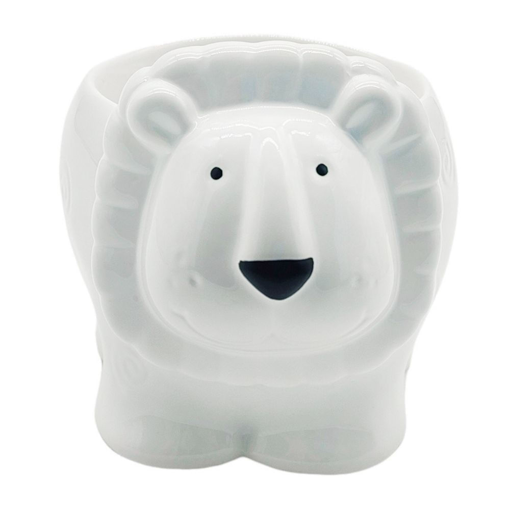 Maceta decorativa León Orange