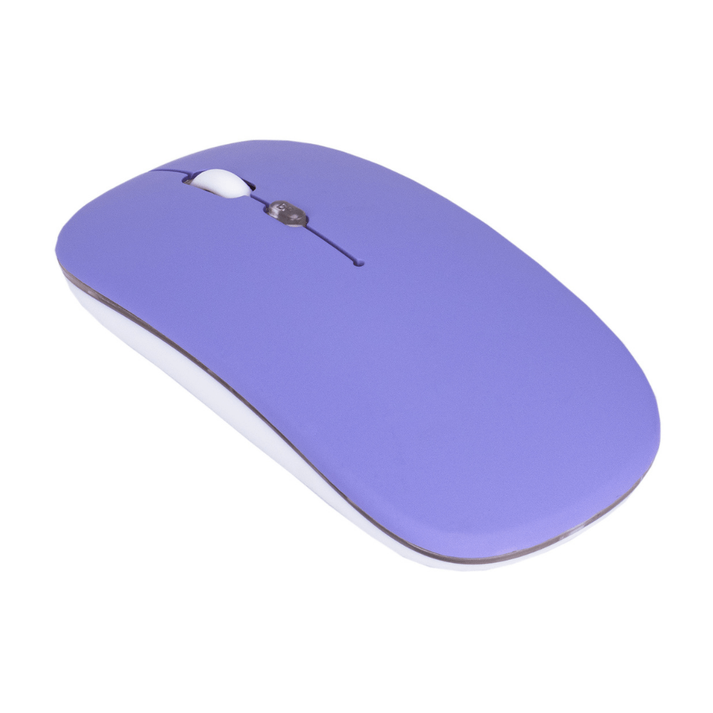 Mouse Inalámbrico Gm23 Lila Somostel