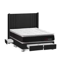 Dormitorio 4 cajones Gris Golden King Forli