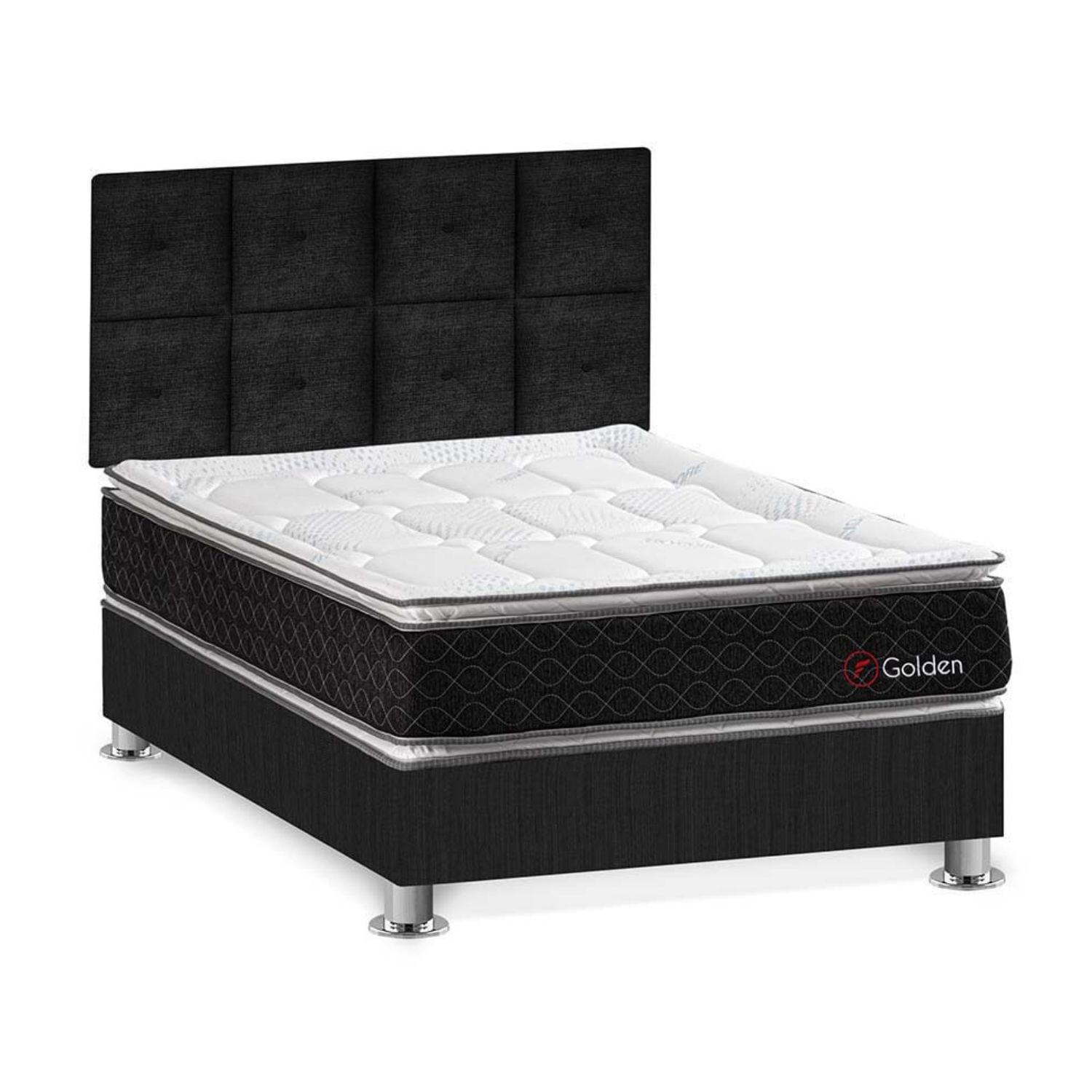 Dormitorio Americano Golden 2 plazas + Cabecera Kimiko Forli