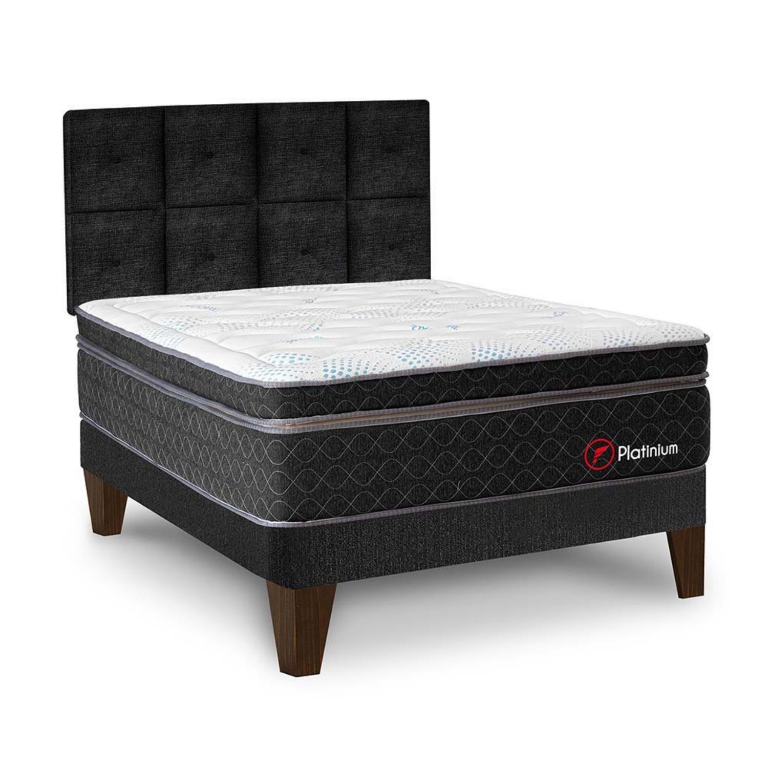 Dormitorio Europeo Platinium 2 plazas + Cabecera Forli