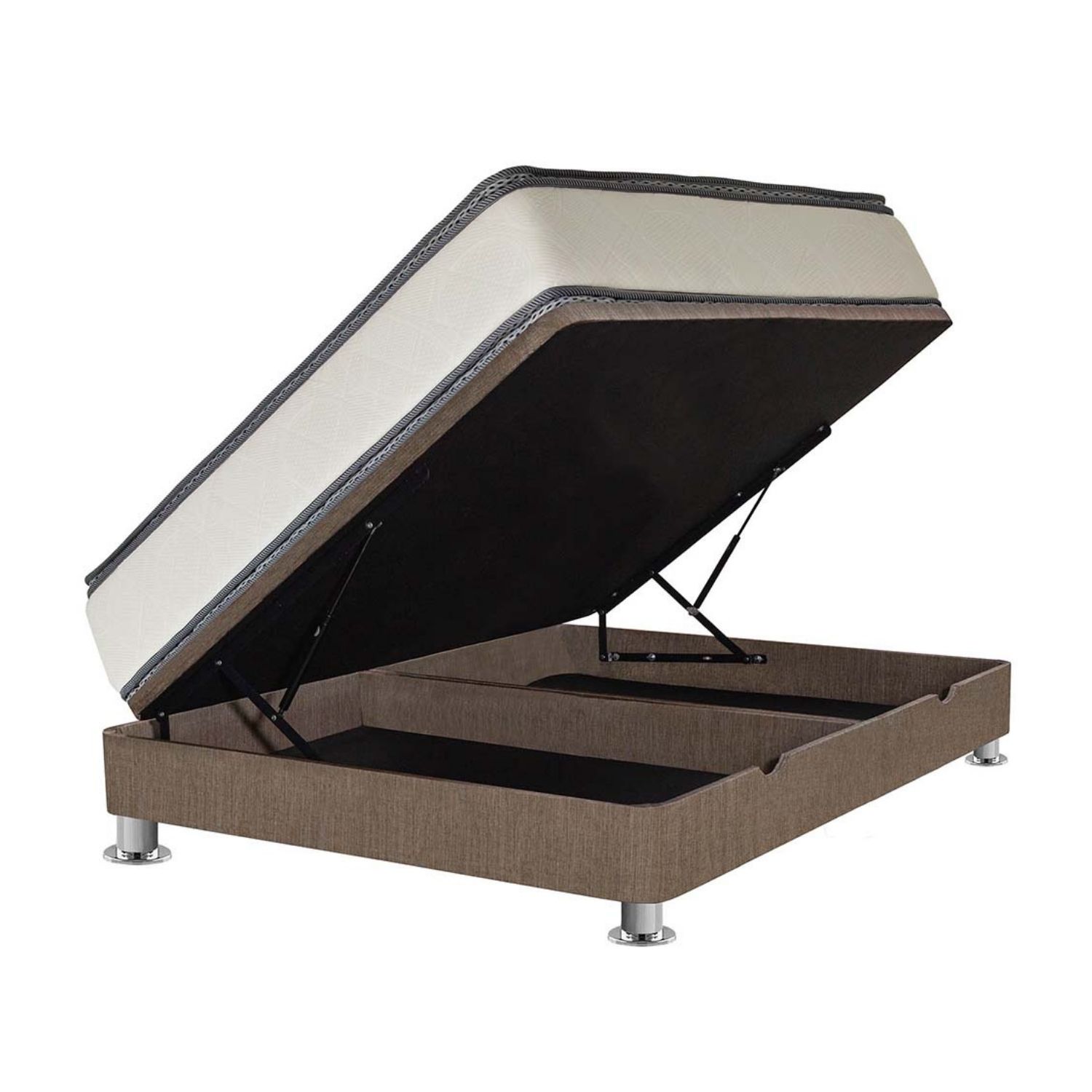 Cama Box Pistones Capella Pillow Top 2 plazas Forli