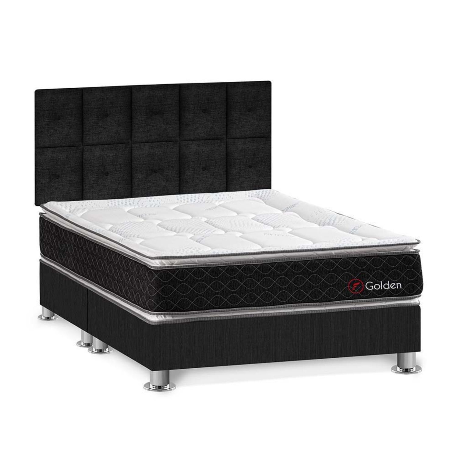 Dormitorio Americano Golden Queen + Cabecera Kimiko Forli