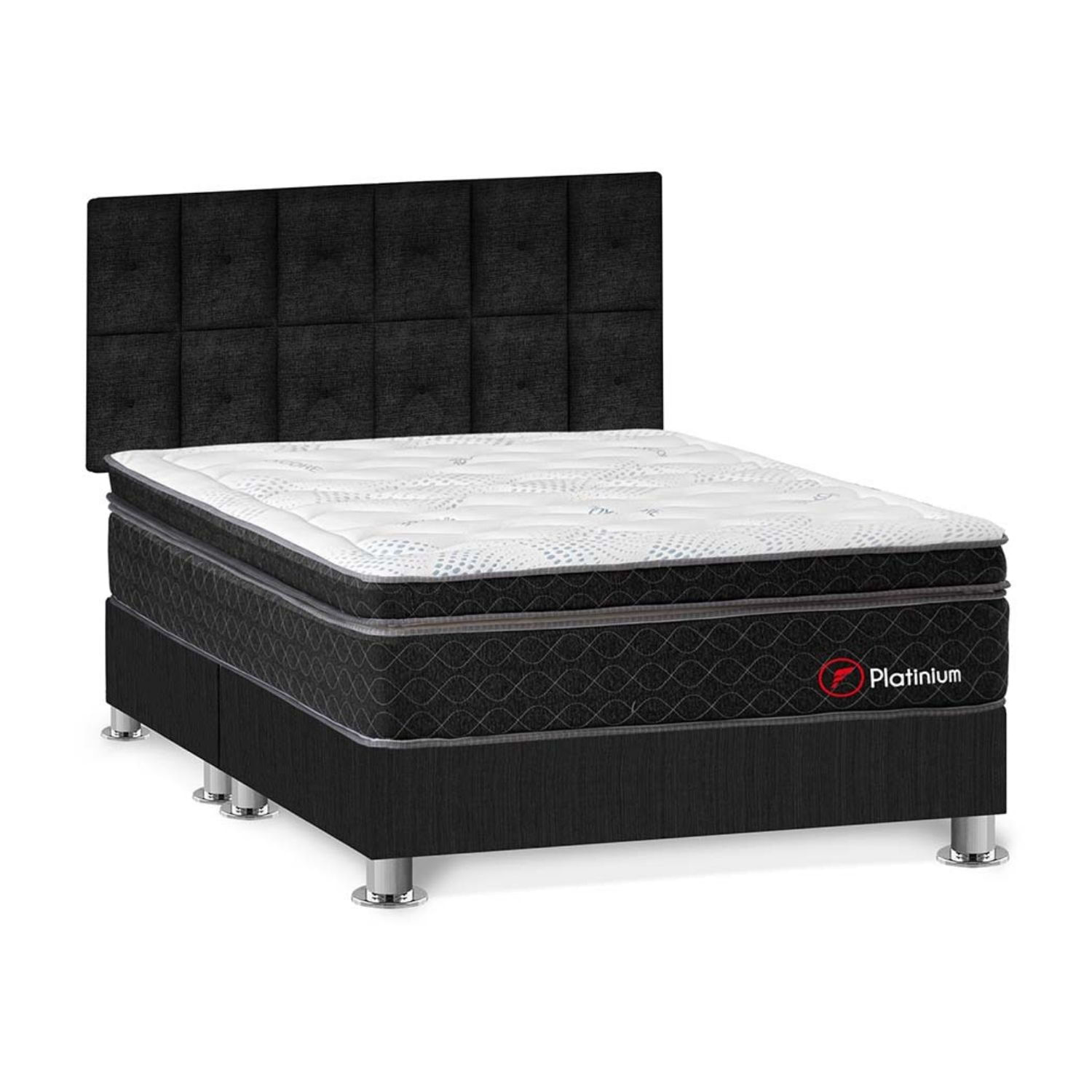 Dormitorio Americano Platinium King + Cabecera Kimiko Forli