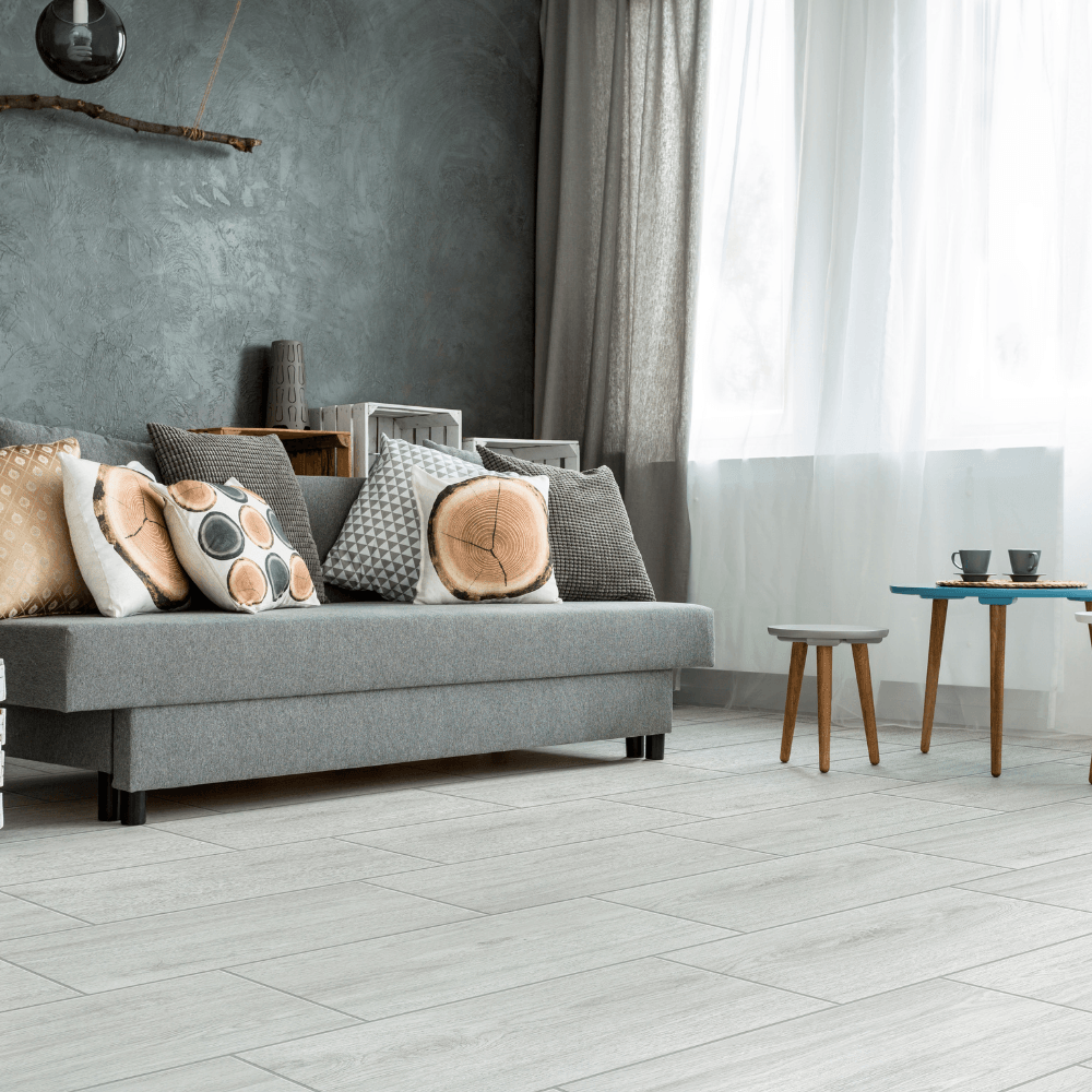 Piso Cerámico Maderado Larice II Gris 30x60cm 1.80m2 Celima