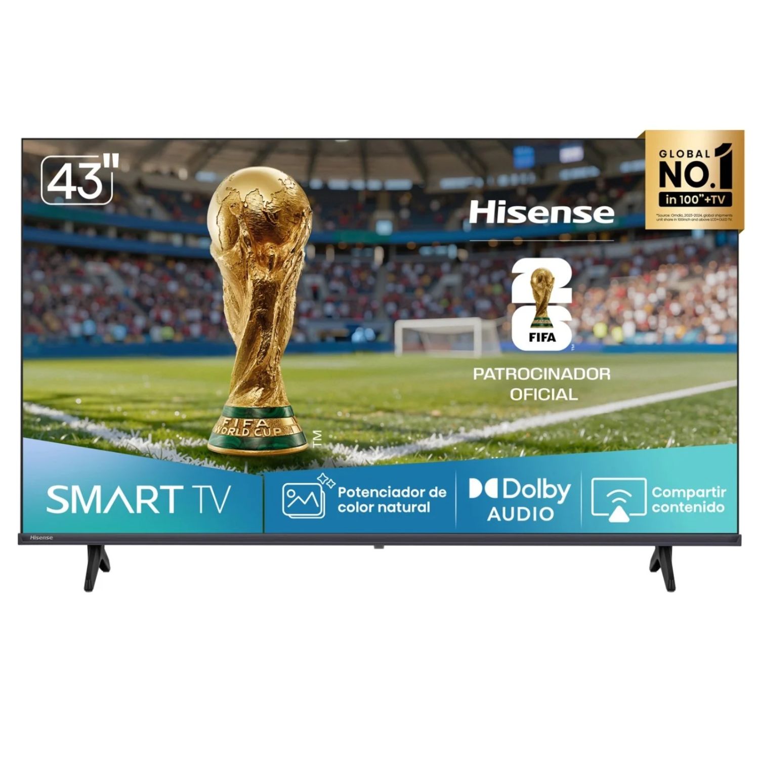 Televisor Hisense 43 FHD Smart TV 43A4NV VIDAA Modelo 2025