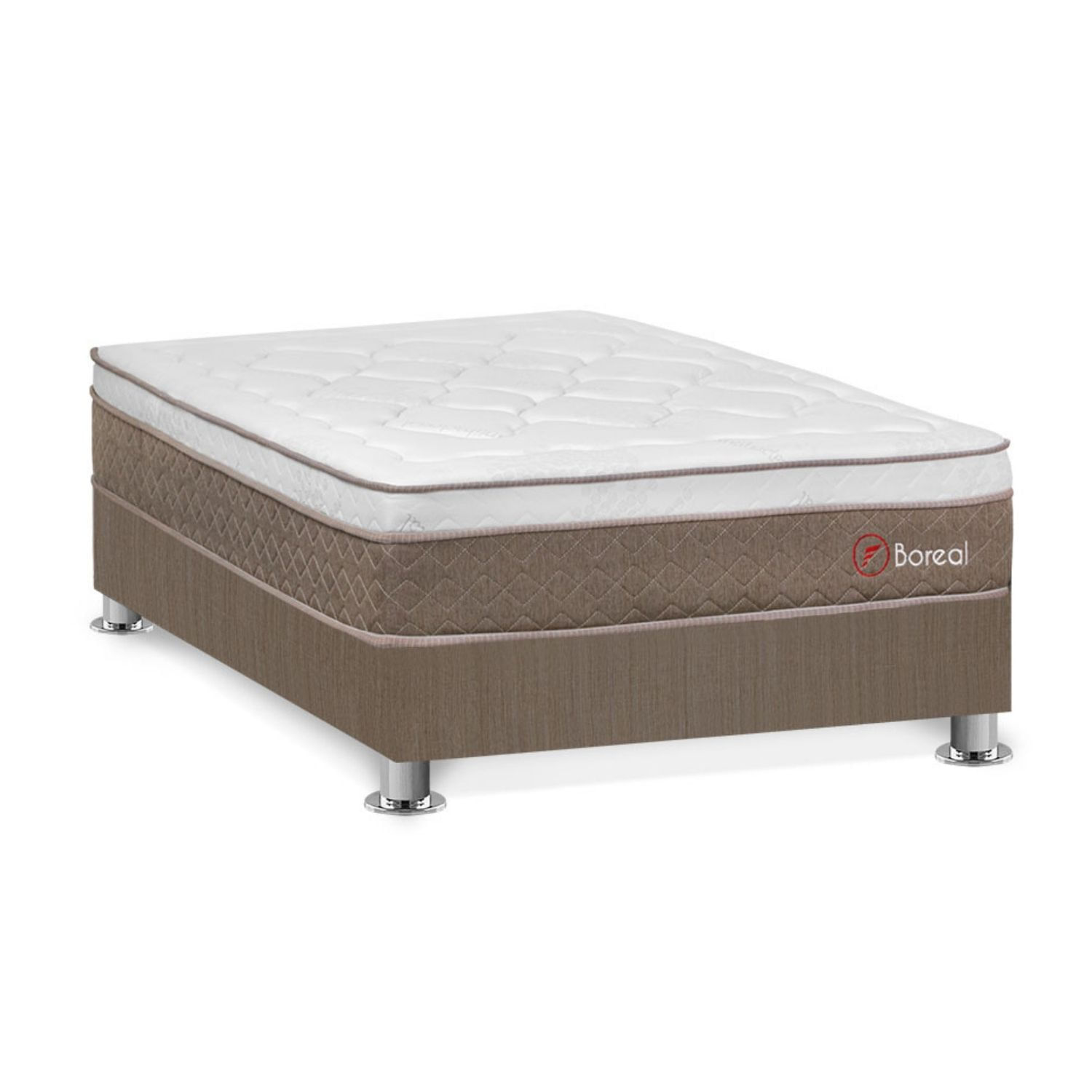Cama Americana Boreal Pocket Ss 1.5 plazas Forli