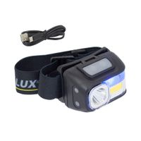 Linterna Frontal LED Recargable 3W 5 Modos OP-3663 OPALUX