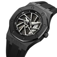Reloj Skmei 2359 Giratorio correa silicona Negro