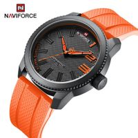 Reloj Naviforce 9202T Correa Naranja de silicona Naranja