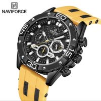 Reloj Naviforce 8019T Amarillo para Caballero Amarillo