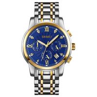 Reloj Skmei 1904T Plateado Cronómetro para Caballero Plateado