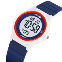 Reloj Skmei 2303 Azul y Blanco Silicona para niños Blanco