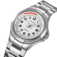 Reloj Skmei 9320 Correa Acero Números Analogo para Caballero Negro