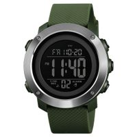 Reloj Skmei 1416 Unisex Digital Correa Silicona Negro