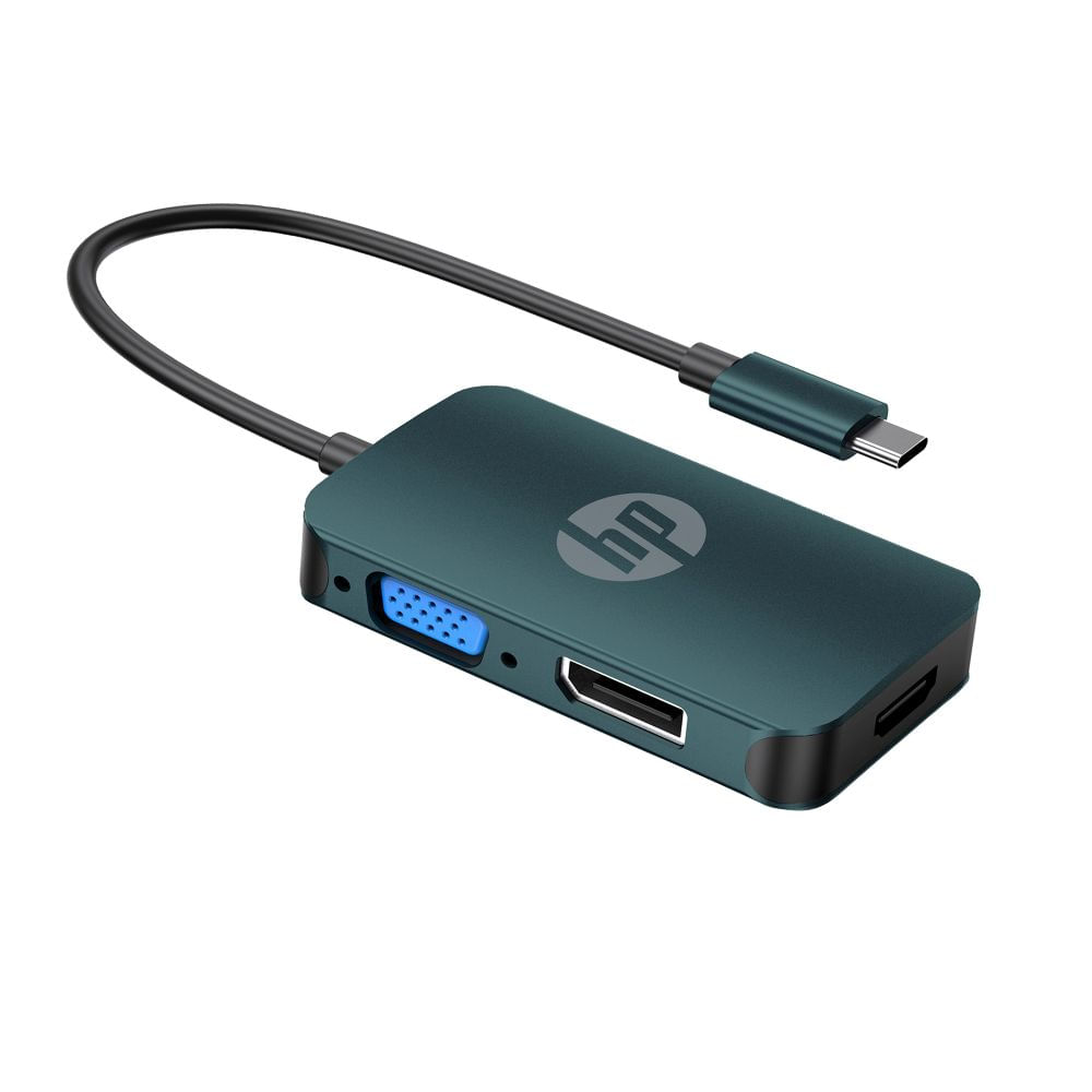 ADAPTADOR HP TIPO C -HDMI- VGA- MINI DP