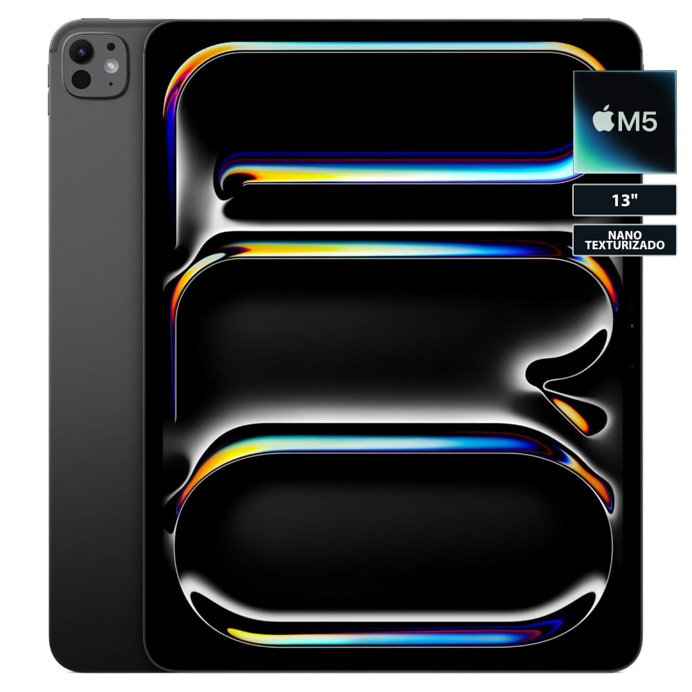 iPad Pro M5 (2025) 13"" Wifi + Cellular 1TB - Glass Nanotexturizado | Space Black